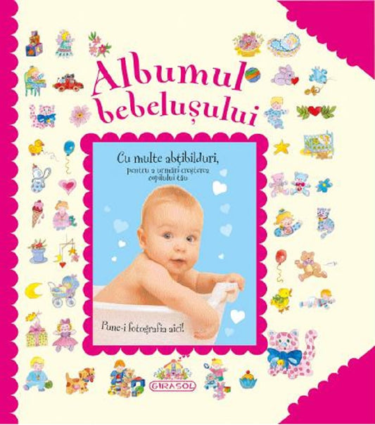 Albumul bebelusului (roz) -