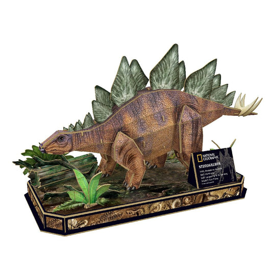Puzzle 3D - Stegosaurus - CubicFun