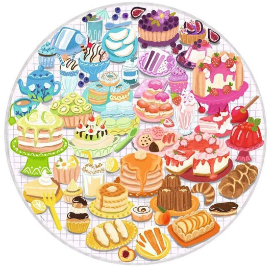 Puzzle 500 de piese - Cerc desert - Ravensburger