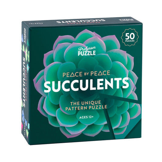 Joc de societate - Peace by Peace: Succulents - Professor Puzzle