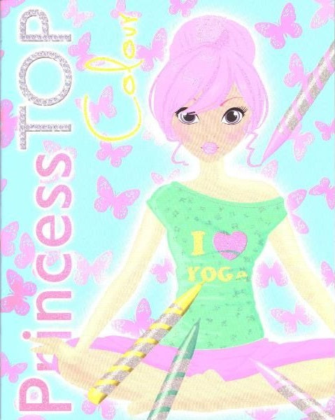 Princess Top - Color (bleu) 