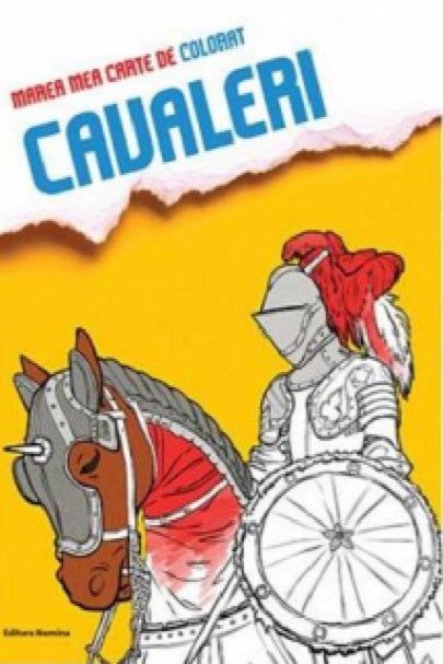 Marea mea carte de colorat. Cavaleri - Raluca Dumitru