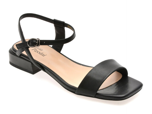 Sandale FLAVIA PASSINI negre, X9015, din piele naturala