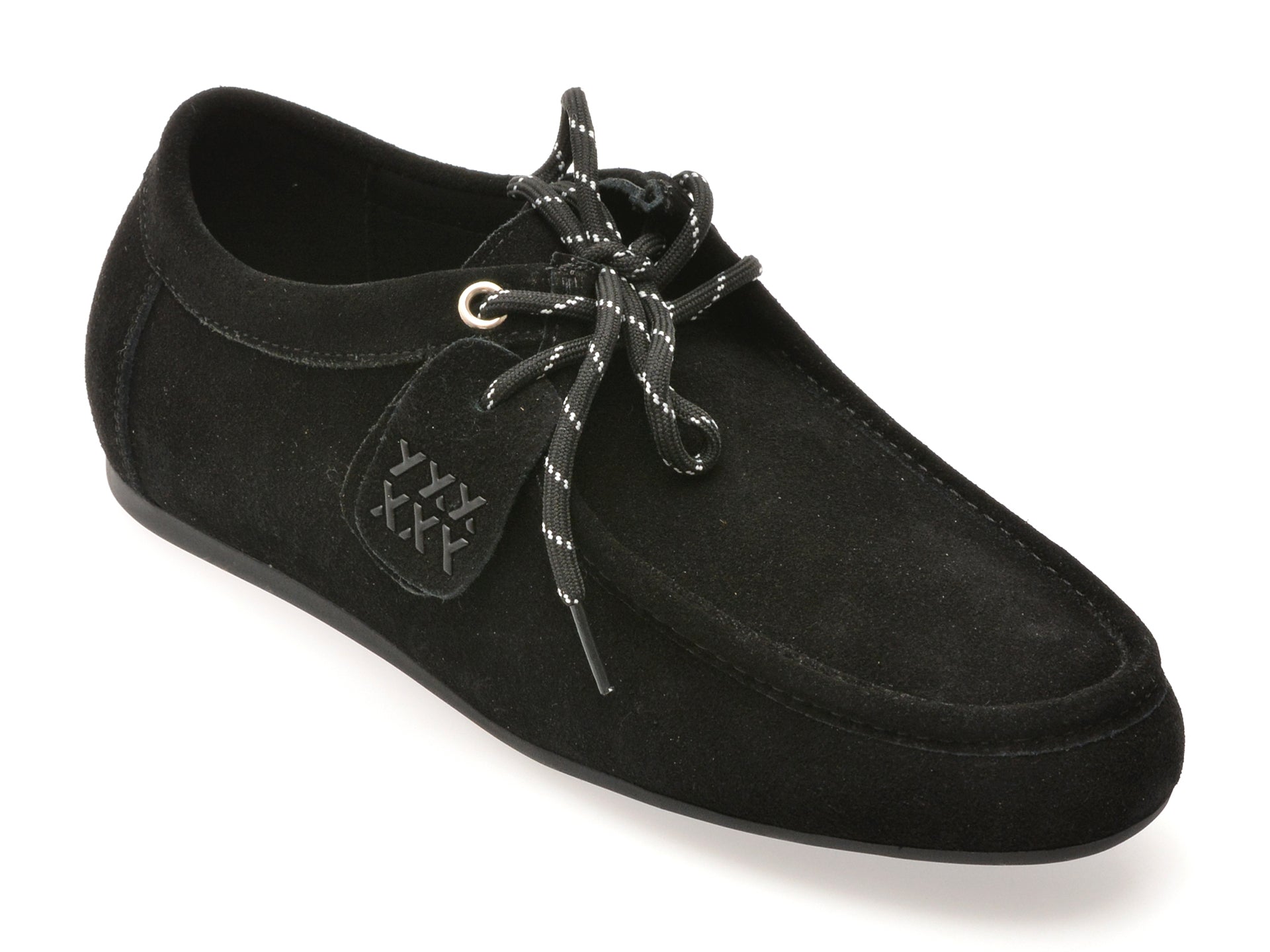 Mocasini GRYXX negri, 3157, din piele intoarsa