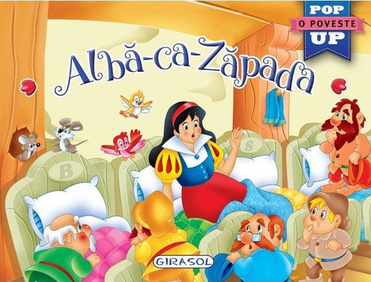 Alba ca Zapada. Carte pop-up- Fratii Grimm