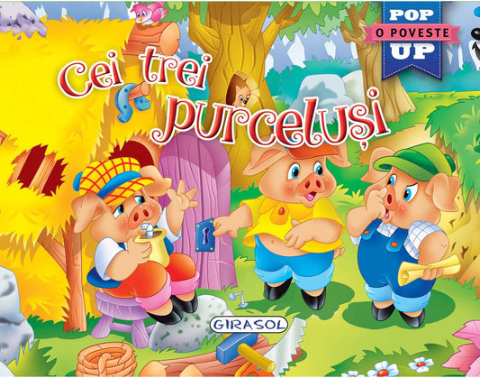 Cei trei purcelusi - Carti Pop-up 