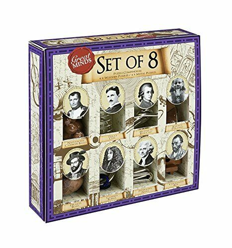 Puzzle - Great Minds Set of 8 Puzzles - Professor Puzzle