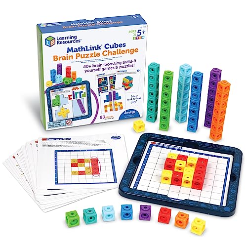 Joc educativ - Mathlink - Uneste cuburile - Learning Resources