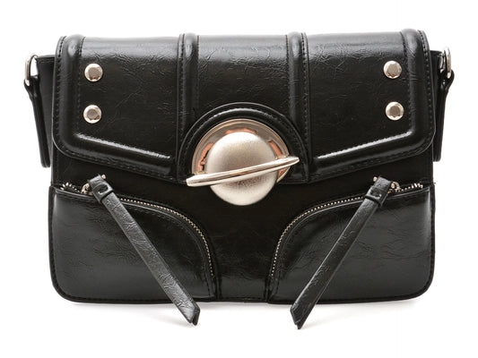 Geanta GRYXX neagra, 2668, din piele ecologica