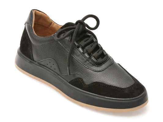 Pantofi sport FLAVIA PASSINI negri, T1, din piele naturala