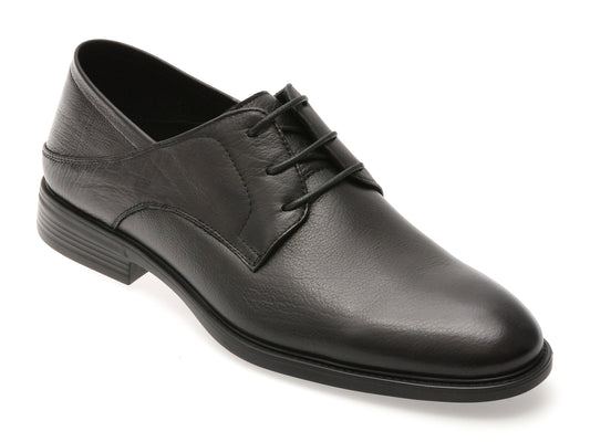 Pantofi eleganti GRYXX negri, WH133, din piele naturala
