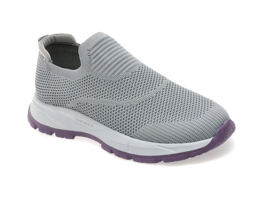Pantofi sport FLAVIA PASSINI gri, 1001, din material textil