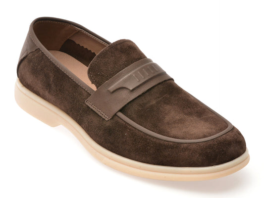 Mocasini GRYXX maro, 98217, din piele intoarsa