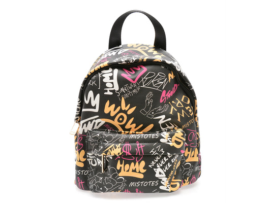 Rucsac GRYXX negru, 458, din piele ecologica