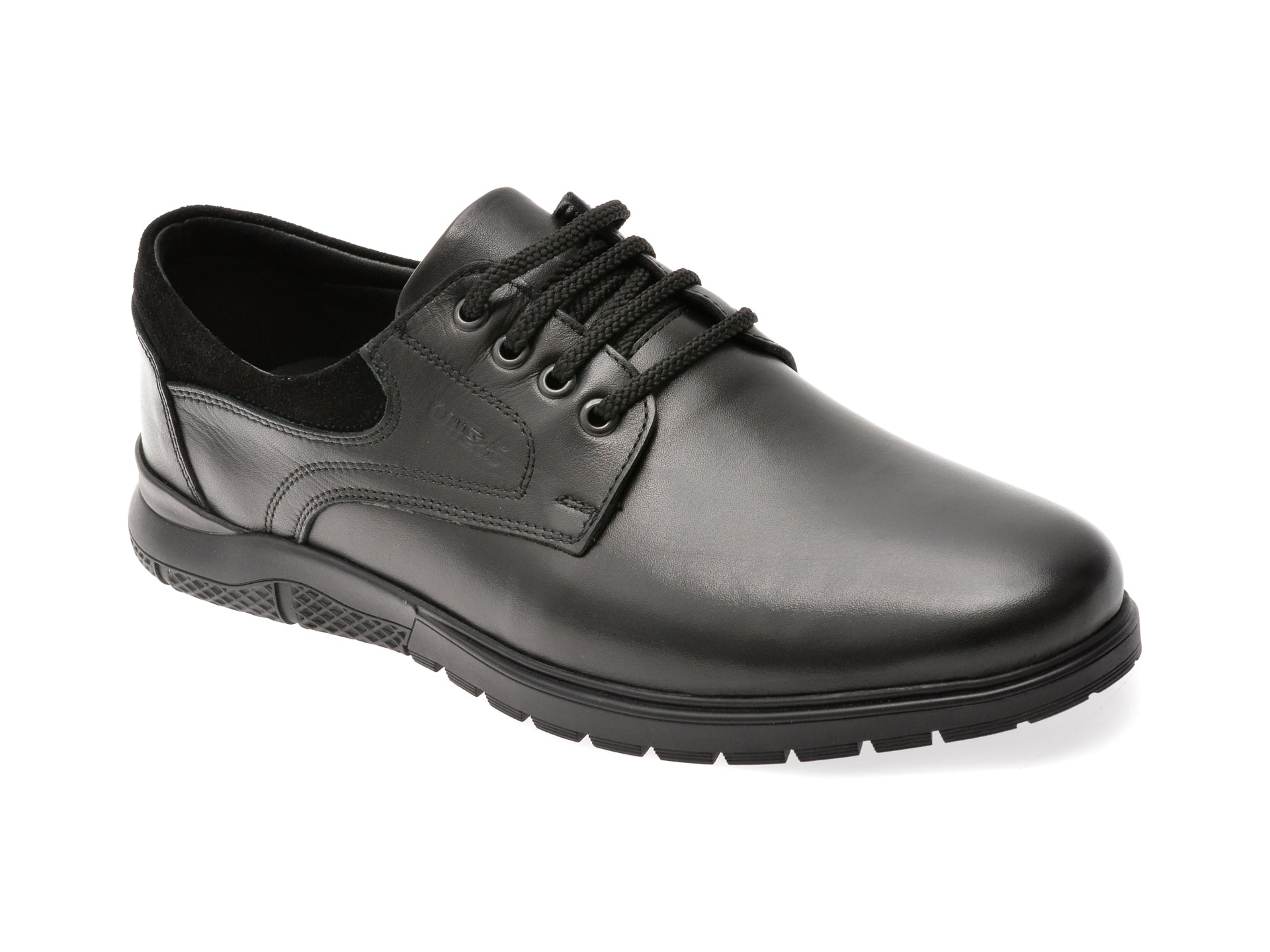 Pantofi eleganti OTTER negri, 555, din piele naturala
