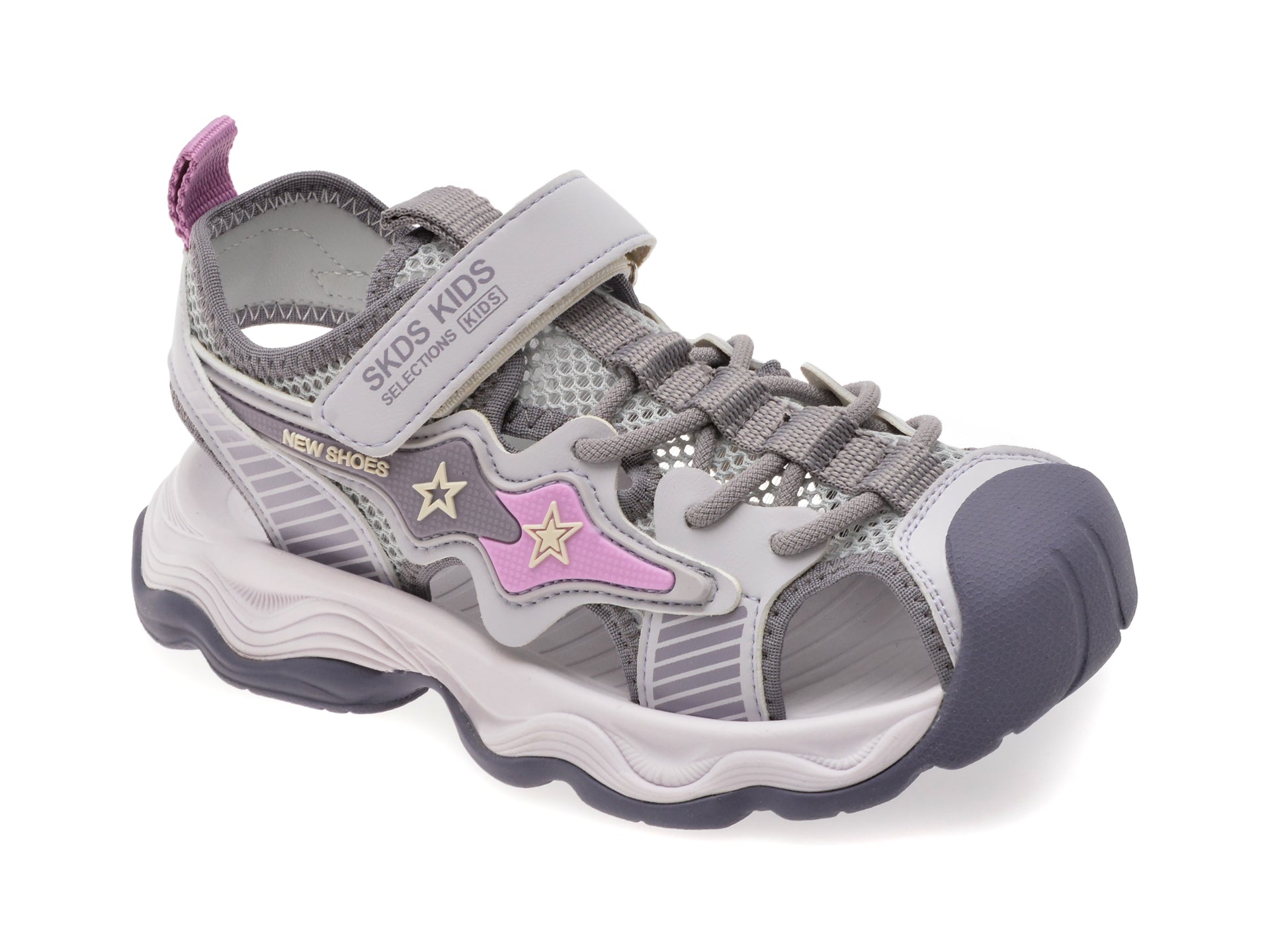 Pantofi sport SELECTION KIDS mov, 120717, din piele ecologica