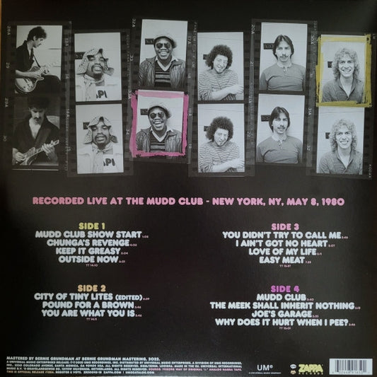 Zappa '80 Mudd Club - Vinyl- Frank Zappa