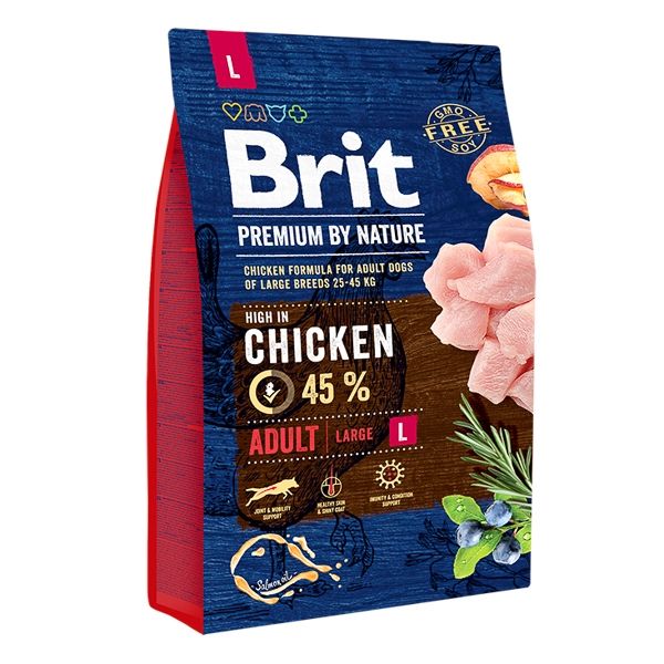 Brit Premium by Nature Adult Large, 3 kg