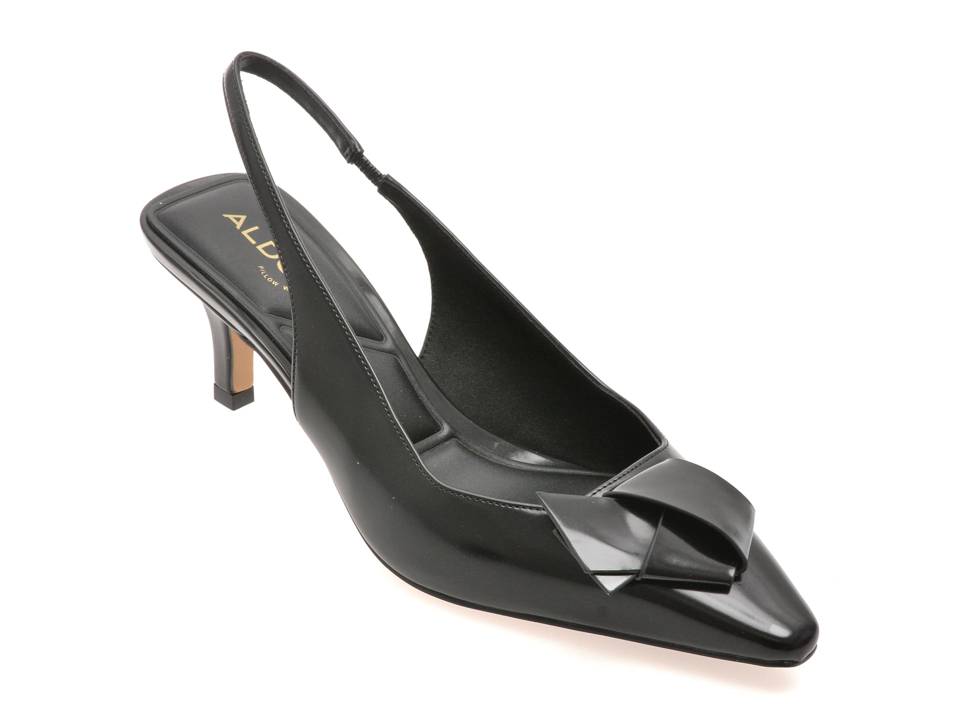 Pantofi eleganti ALDO negri, BLAINE 001, din piele ecologica