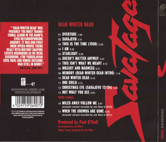 Dead Winter Dead- Savatage