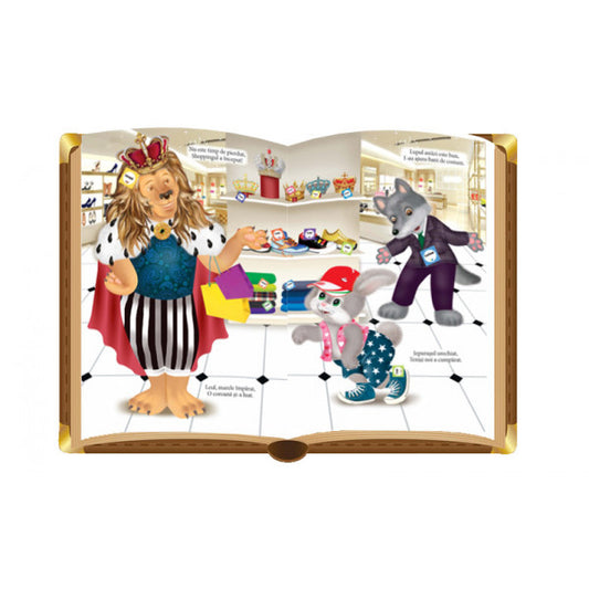Carte cu sunete - Animalele la Shopping 