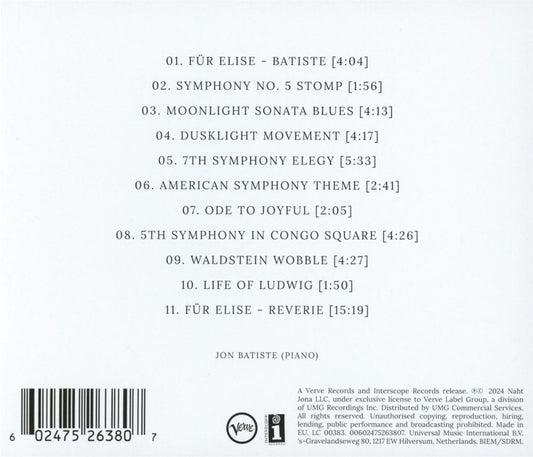 Beethoven Blues- Jon Batiste