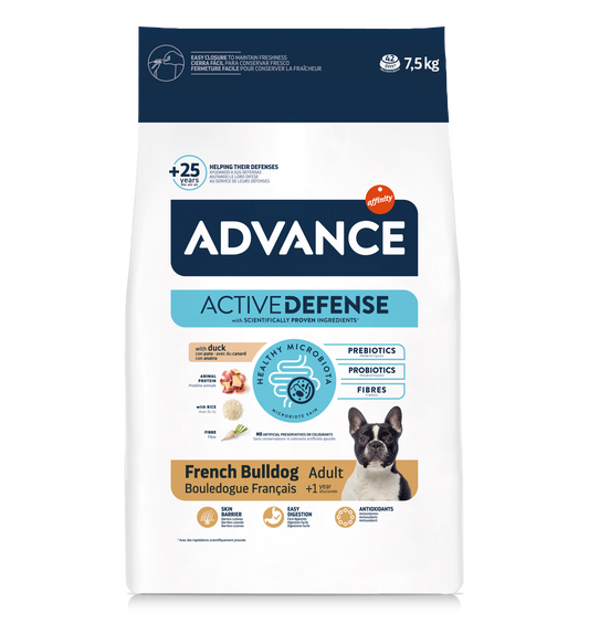 Advance Dog Bulldog Francez Adult, 7.5 kg