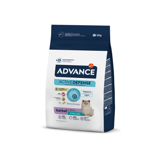 Advance Cat Sterilised Hairball, 10 kg