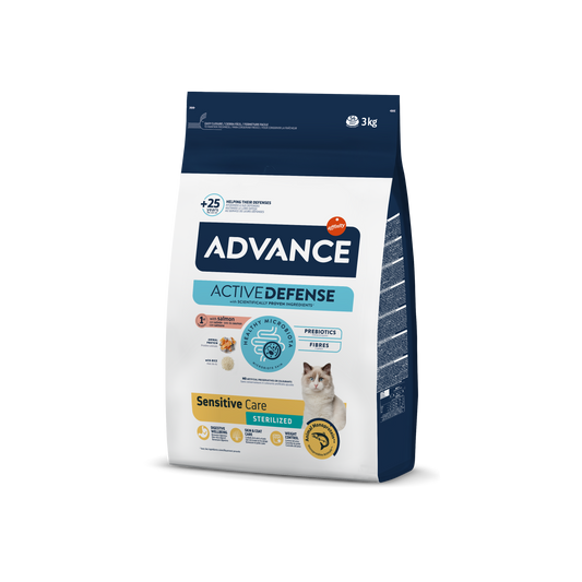Advance Cat Sterilised Somon Sensitive, 3 kg