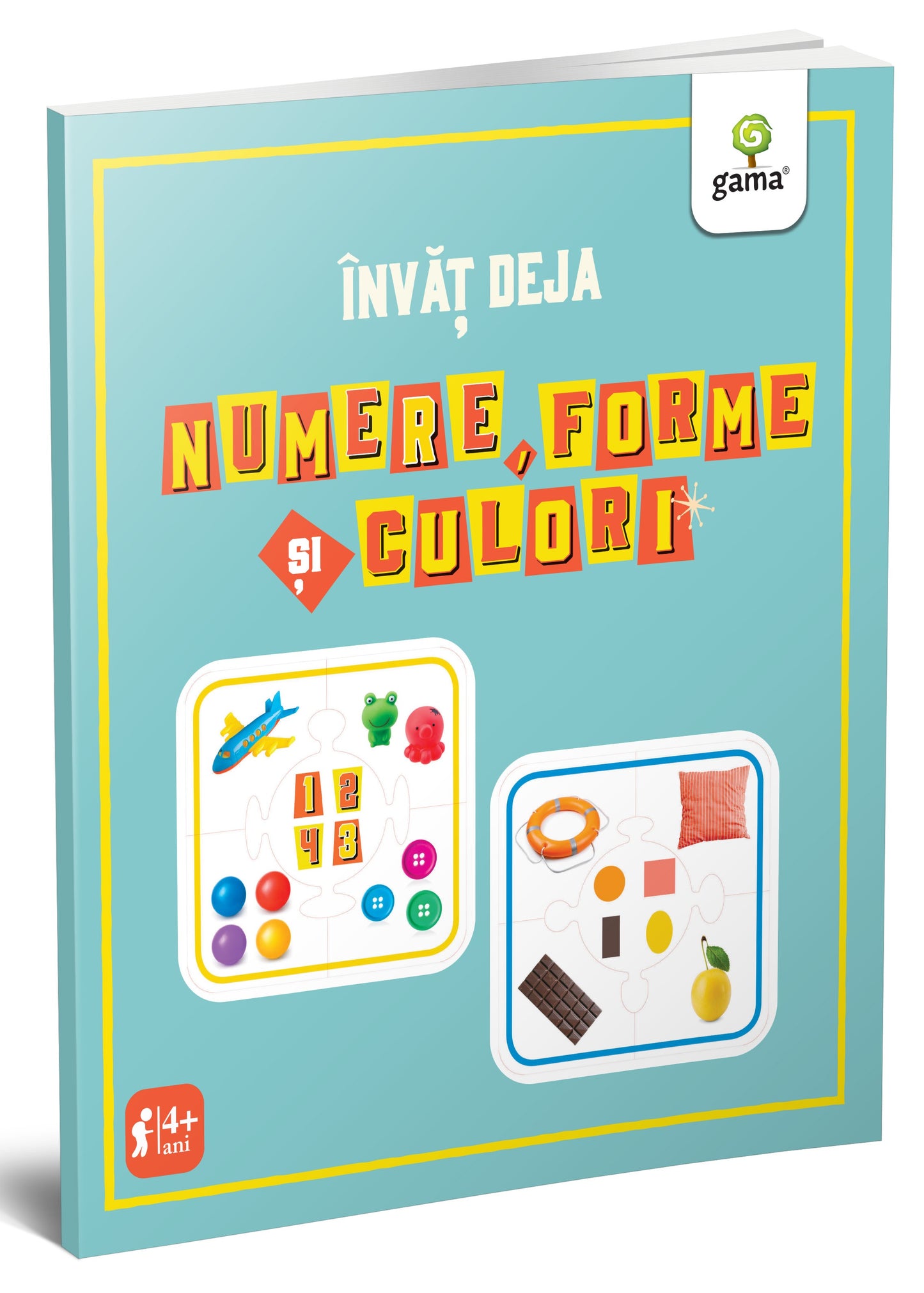 Invat deja - Numere, forme si culori 