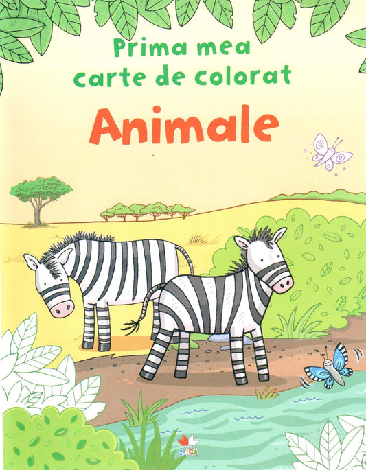Animale - Prima mea carte de colorat 