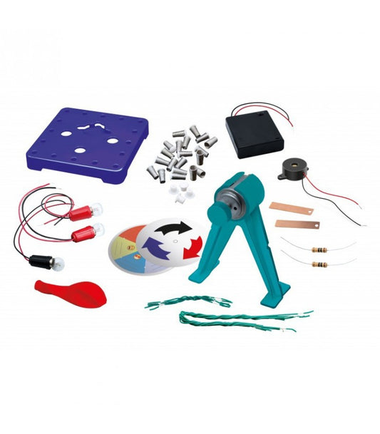 Joc educativ - Atelierul de Electricitate - 25 Circuite- Buki