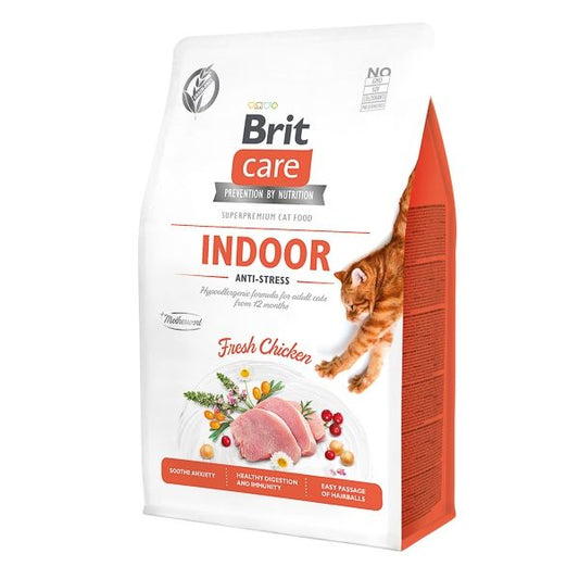 Brit Care Cat GF Indoor Anti-Stress, 400 g