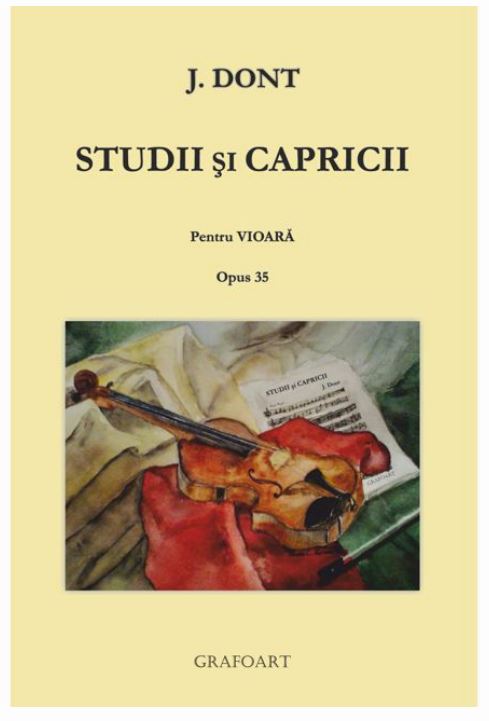 Studii si capricii op. 35 - Jakob Dont