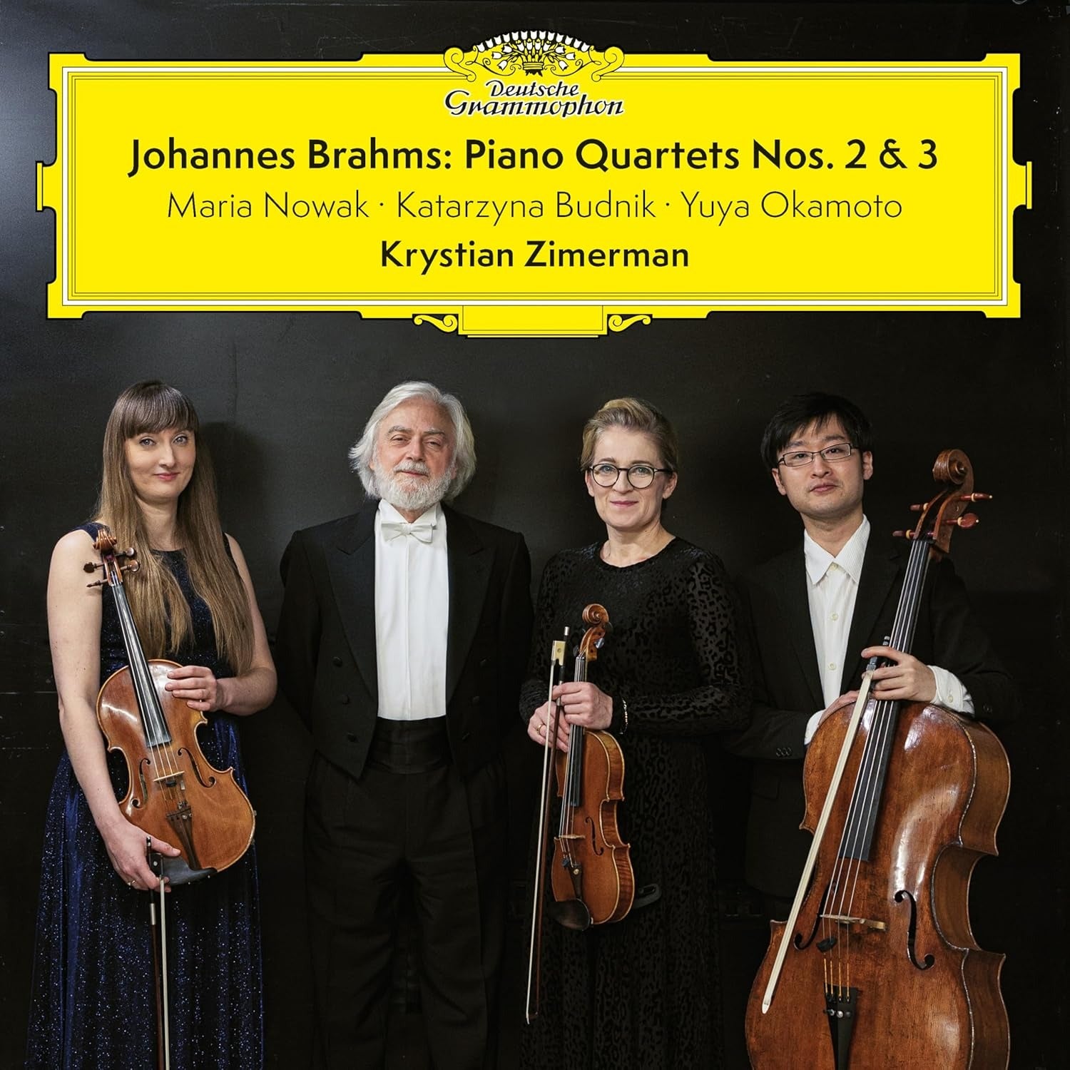 Piano Quartets Nos. 2 & 3 - Vinyl- Johannes Brahms, Maria Nowak, Katarzyna Budnik, Yuya Okamoto, Krystian Zimerman