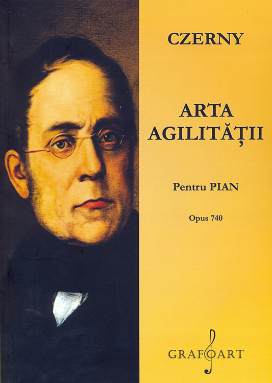 Arta agilitatii pentru pian - Opus 740 - Carl Czerny