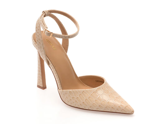 Pantofi eleganti GRYXX bej, 82932, din piele ecologica