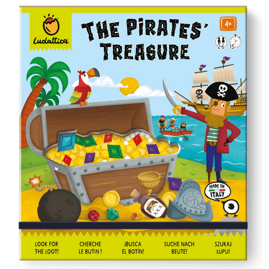 Joc de societate - Comoara piratilor- Ludattica