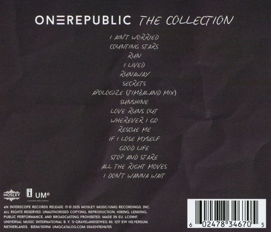 The Collection- One Republic