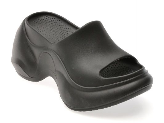 Papuci GRYXX negri, E249, din pvc