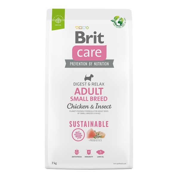 Brit Care Dog Sustainable Adult Small Breed, 7 kg