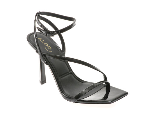 Sandale elegante ALDO negre, SCINTILLA 001, din piele ecologica