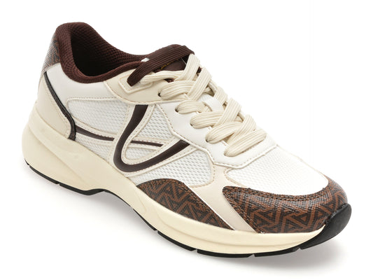 Pantofi sport ALDO albi, ASTRAYA 241, din material textil