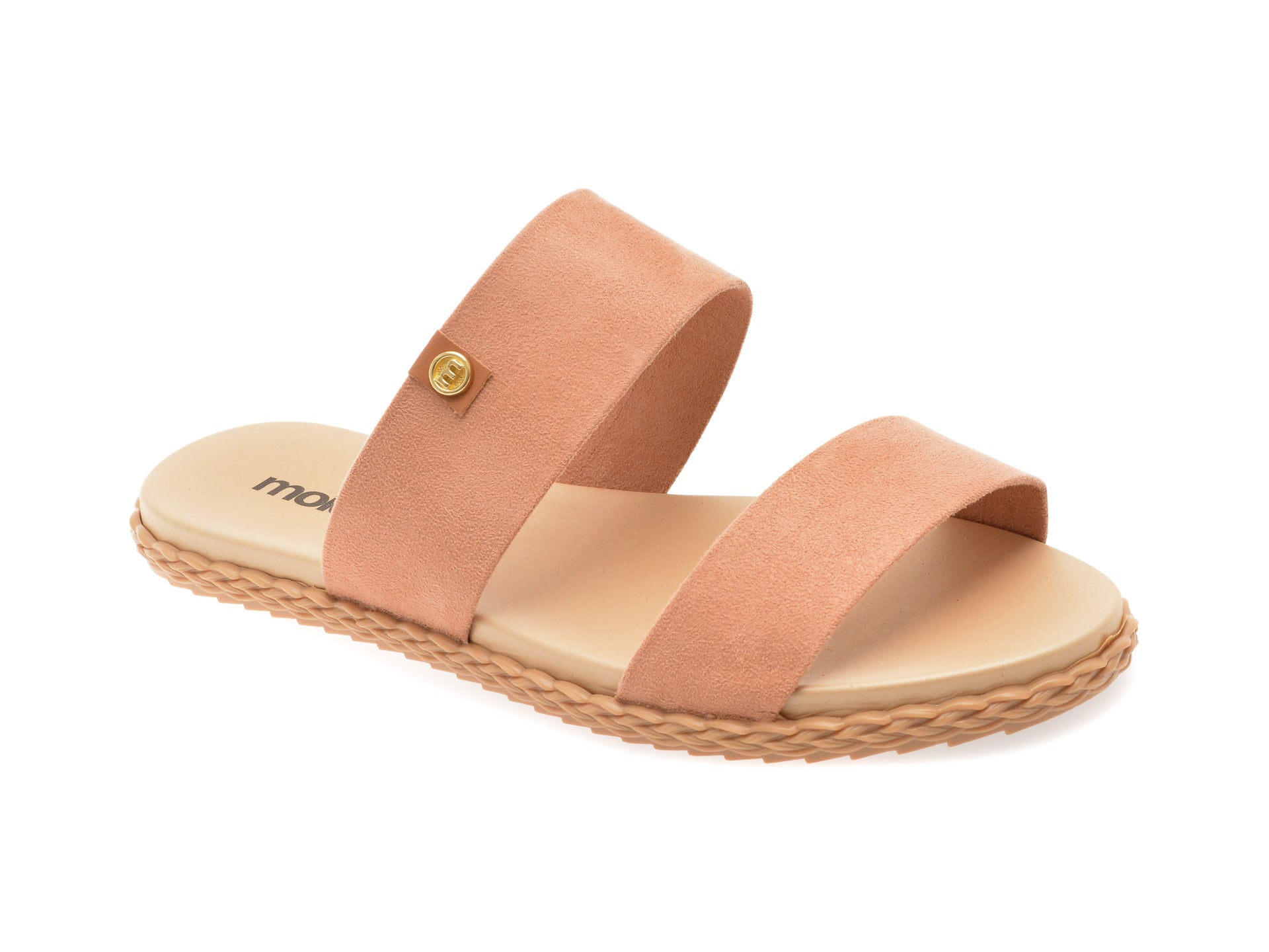Papuci MOLECA nude, 5452100, din material textil