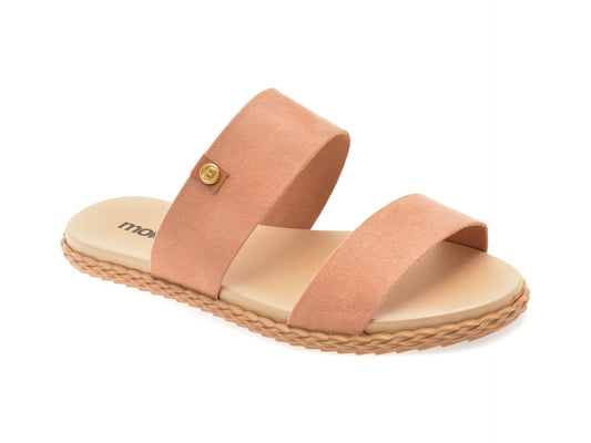 Papuci MOLECA nude, 5452100, din material textil