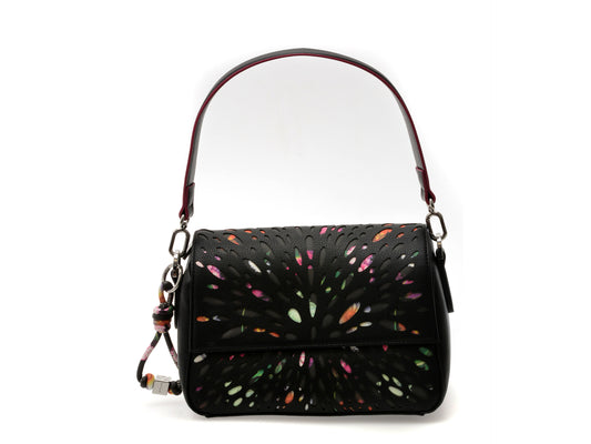 Geanta DESIGUAL neagra, SAXP90, din piele ecologica