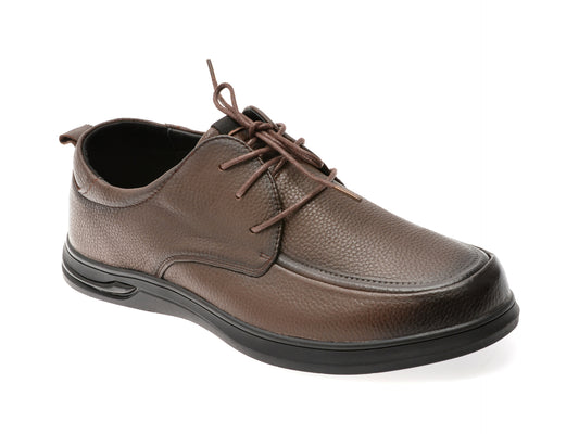 Pantofi GRYXX maro, S5006, din piele naturala