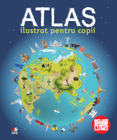 Atlas ilustrat pentru copii 