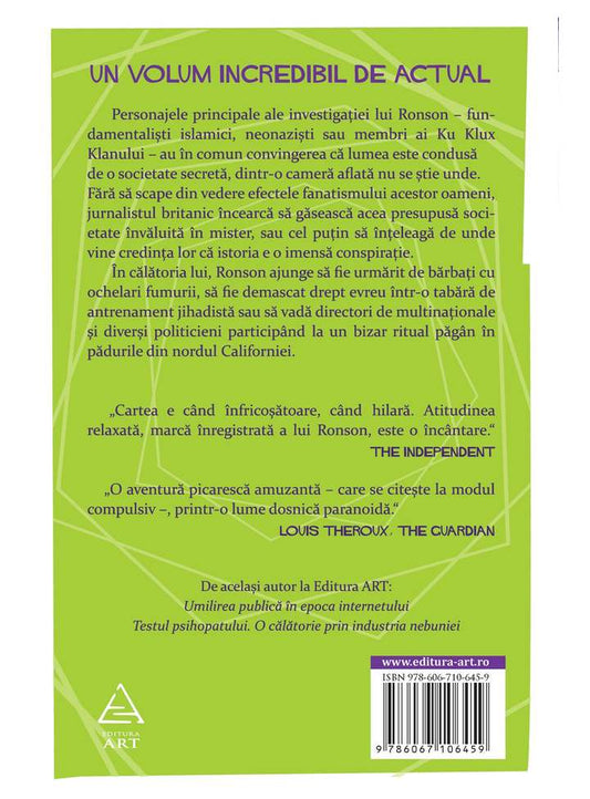 Ei: Aventuri cu extremisti - Jon Ronson