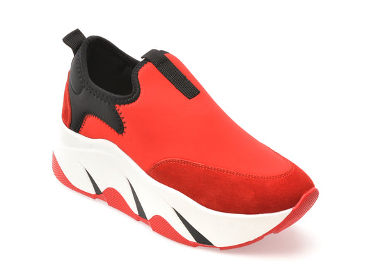 Pantofi sport GRYXX rosii, 1A12, din material textil
